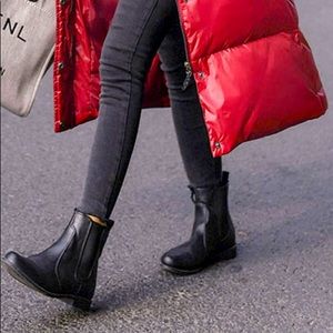 Black Ankle Boots- Timberland Size 9.5